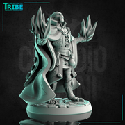 (0238) Male monkey folk monkey man wizard magician evocator with spells - Only-Games