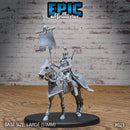 Skeleton Army Bannerman Mounted - Only-Games