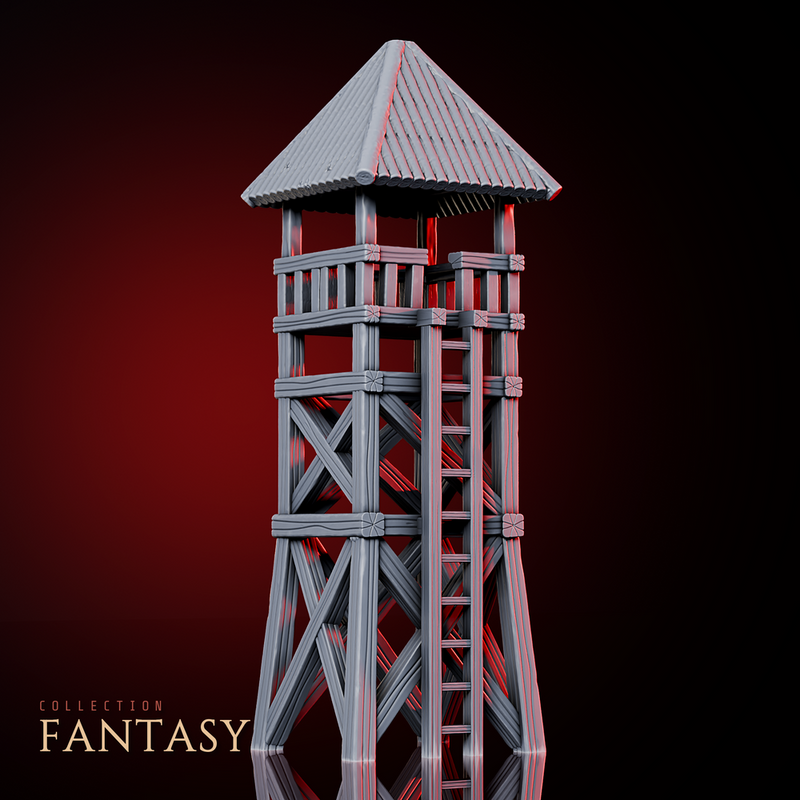 Prison Camp Tower - Only-Games