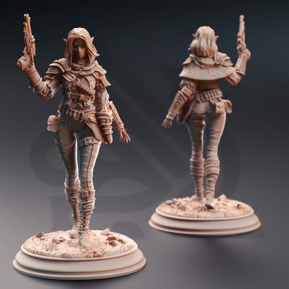 Drow Gunslinger - Lendara 
