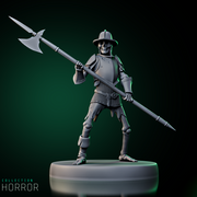 Skeleton Army Halberdier - Only-Games