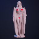 FIGURINE COLLECTION / CUTE GIRLS IN TOWELS / 5 PIECES - Only-Games