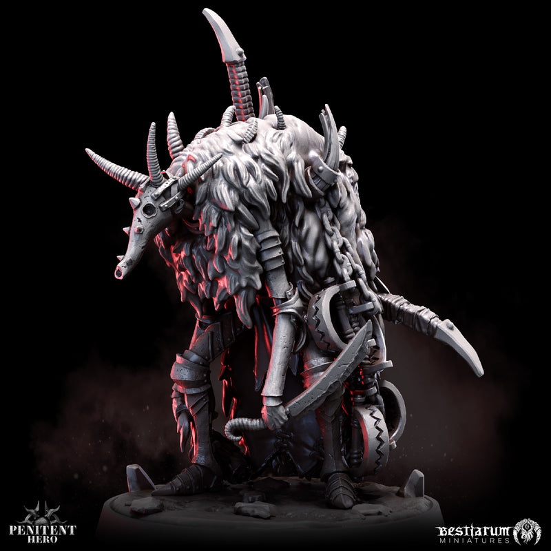 Beast Knight Leaders | Bestiarum | Wargaming DnD Miniatures - Only-Games