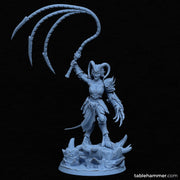 Nyssara the Cursed – Demon Queen of Shadows (60mm Base) - Only-Games