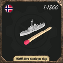 1/1200 HNoMS Otra minelayer - Only-Games
