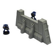 Imperial Walls - 28mm Wargaming Scatter Terrain Scenery Tabletop Miniature - Only-Games