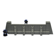 Imperial Walls - 28mm Wargaming Scatter Terrain Scenery Tabletop Miniature - Only-Games