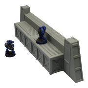 Imperial Walls - 28mm Wargaming Scatter Terrain Scenery Tabletop Miniature - Only-Games
