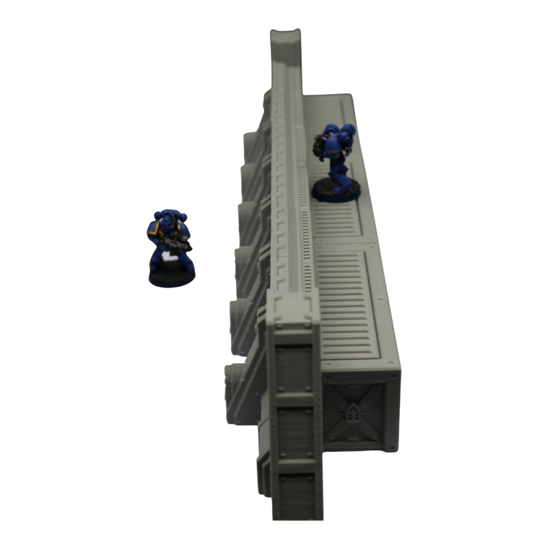 Imperial Walls - 28mm Wargaming Scatter Terrain Scenery Tabletop Miniature - Only-Games