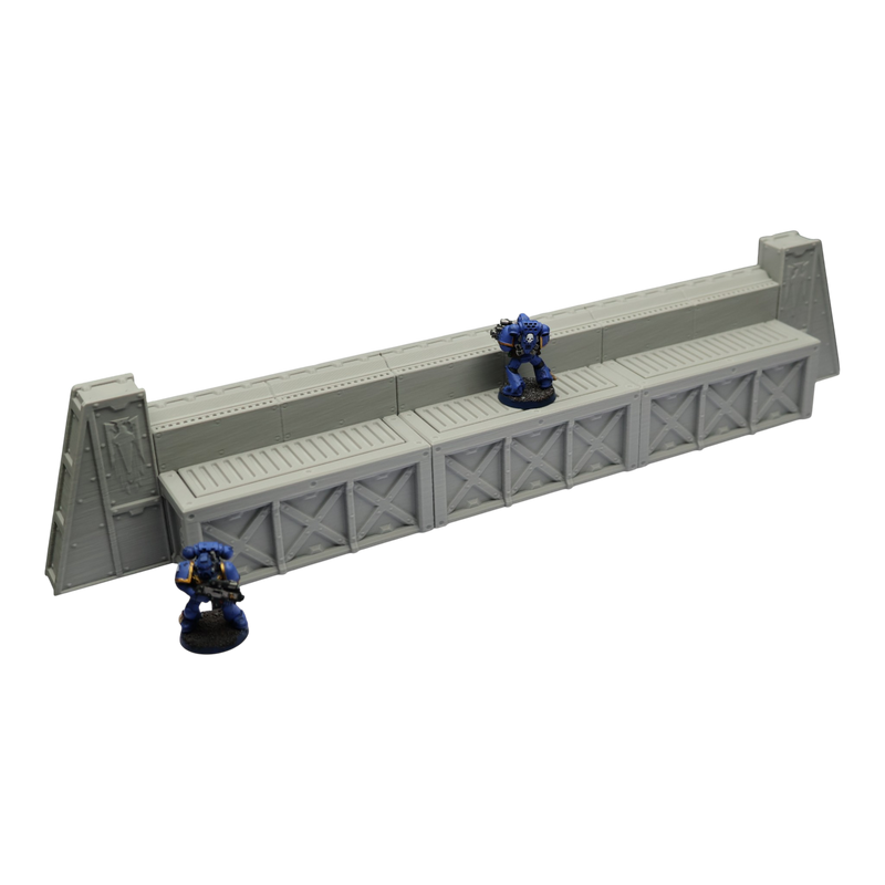 Imperial Walls - 28mm Wargaming Scatter Terrain Scenery Tabletop Miniature - Only-Games
