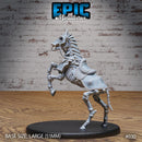 Skeleton Army Horse Mount Attacking - Only-Games