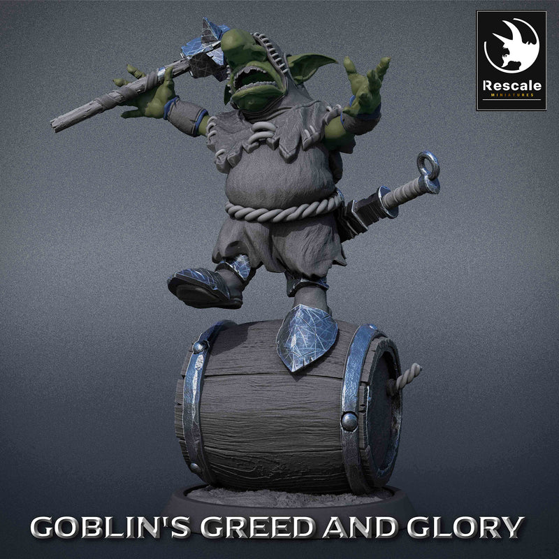 Goblin Monk A Barrel Bomb - Only-Games