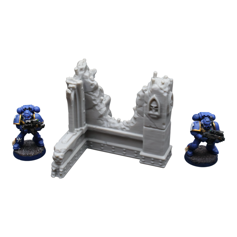 Ruined Empire #5 - 28mm Wargaming Scatter Terrain Scenery Tabletop Miniature - Only-Games