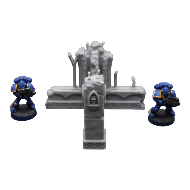 Ruined Empire #5 - 28mm Wargaming Scatter Terrain Scenery Tabletop Miniature - Only-Games