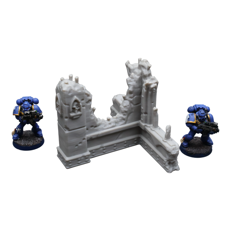 Ruined Empire #5 - 28mm Wargaming Scatter Terrain Scenery Tabletop Miniature - Only-Games