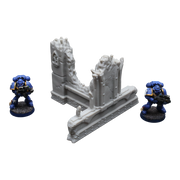 Ruined Empire #5 - 28mm Wargaming Scatter Terrain Scenery Tabletop Miniature - Only-Games
