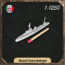 1/1250 Nazario Sauro destroyer - Only-Games
