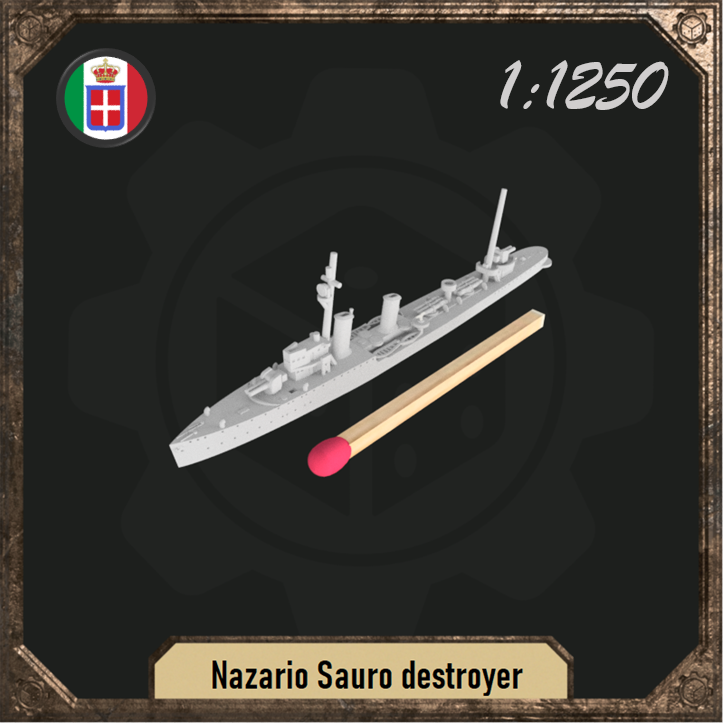 1/1250 Nazario Sauro destroyer