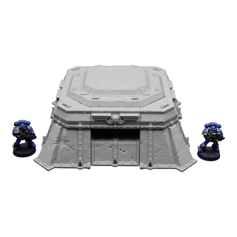 Trench Bunkers (3 sizes) - 28mm Wargaming Scatter Terrain Scenery Tabletop - Only-Games