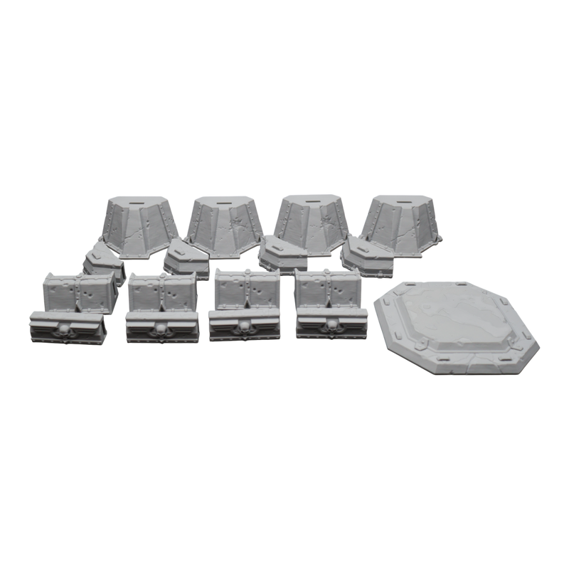 Trench Bunkers (3 sizes) - 28mm Wargaming Scatter Terrain Scenery Tabletop - Only-Games