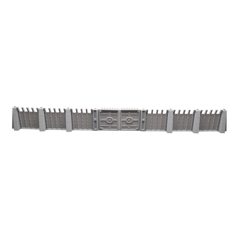 Command Station Secuity Walls - 28mm Wargaming Scatter Terrain Scenery Tabletop - Only-Games