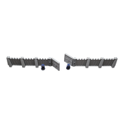 Command Station Secuity Walls - 28mm Wargaming Scatter Terrain Scenery Tabletop - Only-Games