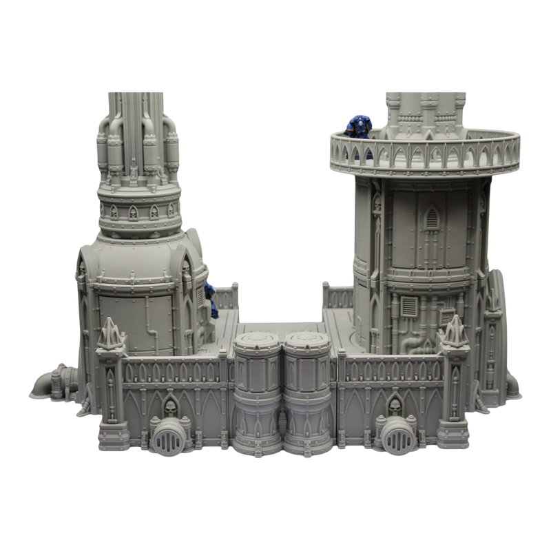 Steel Refinery Assembly #4 - 28mm Wargaming Scatter Terrain Scenery Tabletop - Only-Games