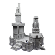 Steel Refinery Assembly #4 - 28mm Wargaming Scatter Terrain Scenery Tabletop - Only-Games