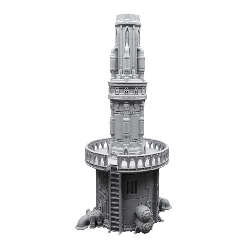 Steel Refinery Assembly #7 - 28mm Wargaming Scatter Terrain Scenery Tabletop - Only-Games