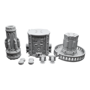 Steel Refinery Assembly #7 - 28mm Wargaming Scatter Terrain Scenery Tabletop - Only-Games