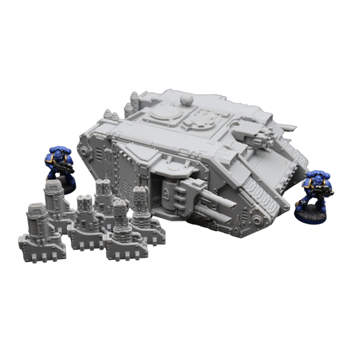 Tank #2 - 28mm Wargaming Scatter Terrain Scenery Tabletop - Only-Games