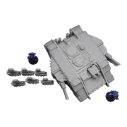 Tank #2 - 28mm Wargaming Scatter Terrain Scenery Tabletop - Only-Games