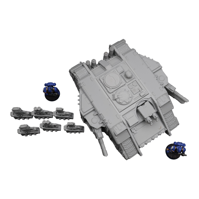 Tank #2 - 28mm Wargaming Scatter Terrain Scenery Tabletop - Only-Games