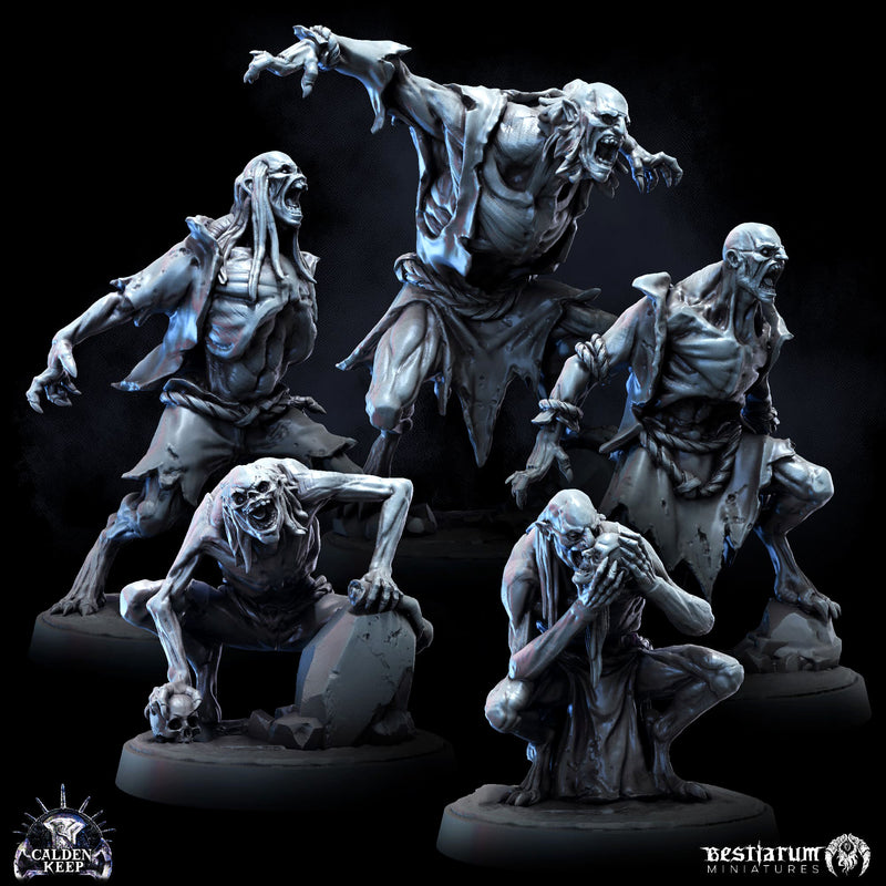 Feral Werewolves | Bestiarum | Wargaming DnD Miniatures - Only-Games