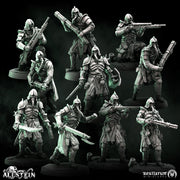 Dieselpunk Squadron | Bestiarum | Wargaming DnD Miniatures - Only-Games