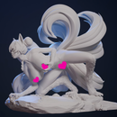 FIGURINE COLLECTION / FOX GIRL - KITSUNE / 3 PIECES - Only-Games