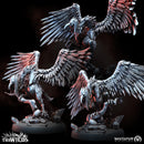 Twisted Harpy Flock | Bestiarum | Wargaming DnD Miniatures