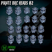 Pirate Orc Heads #2 - Only-Games