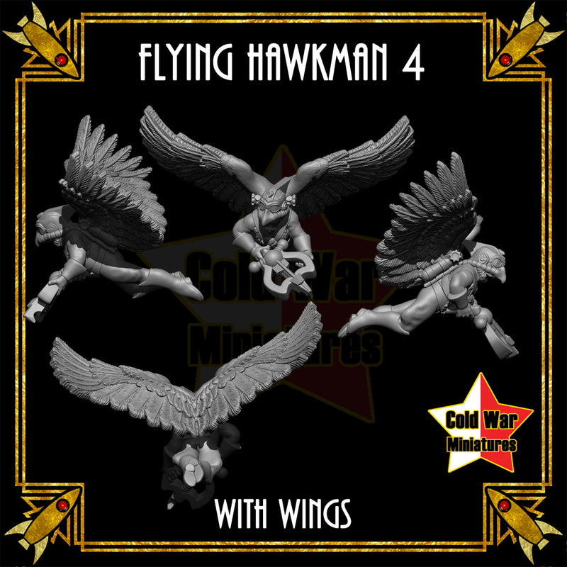 Flying Hawkman 4 (wings) - Only-Games