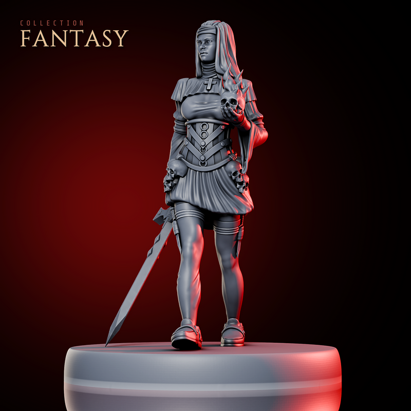 Female Necromancer - Only-Games