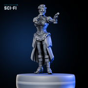 Esoteric Society Woman w/ Pistols - Only-Games