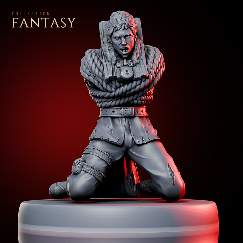 Kneeling Prisoner - Only-Games