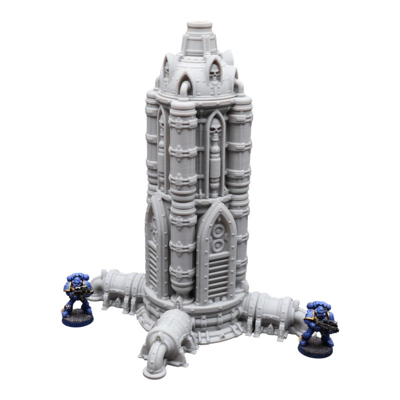 Production Compressor - 28mm Wargaming Scatter Terrain Scenery Tabletop - Only-Games