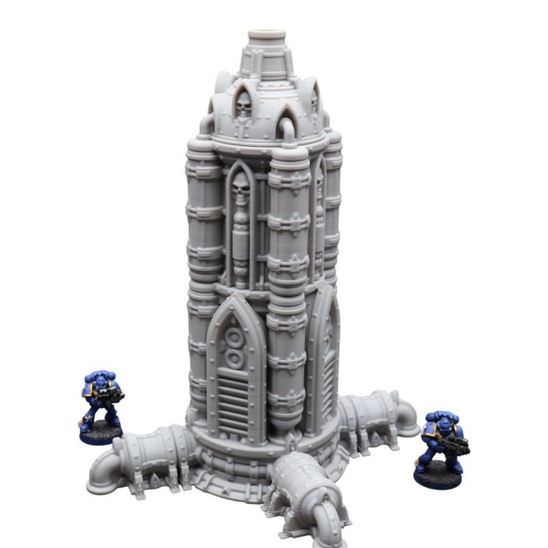 Production Compressor - 28mm Wargaming Scatter Terrain Scenery Tabletop - Only-Games