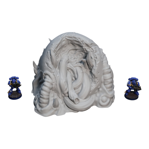 Hive Bile Sack #2 - 28mm Wargaming Scatter Terrain Scenery Tabletop Miniature - Only-Games