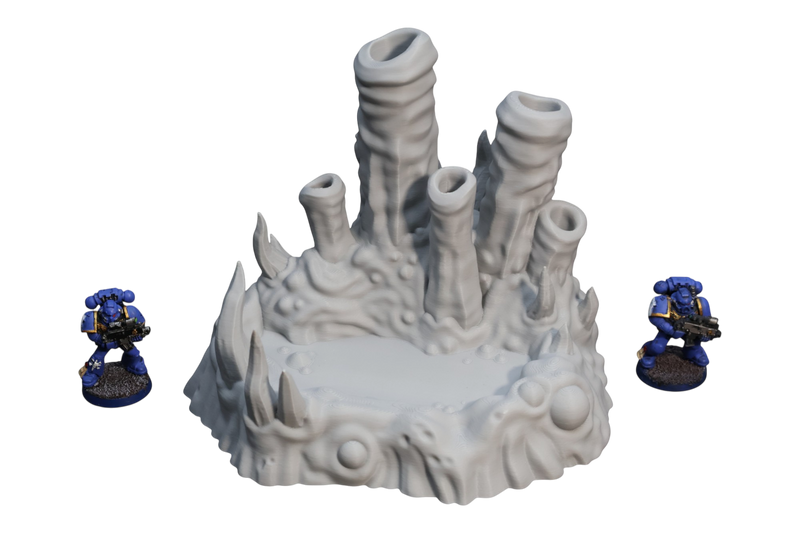Hive Swamp #1 - 28mm Wargaming Scatter Terrain Scenery Tabletop Miniature - Only-Games