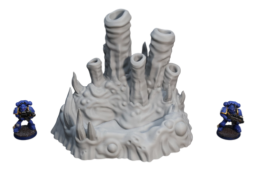 Hive Swamp #2 - 28mm Wargaming Scatter Terrain Scenery Tabletop Miniature - Only-Games