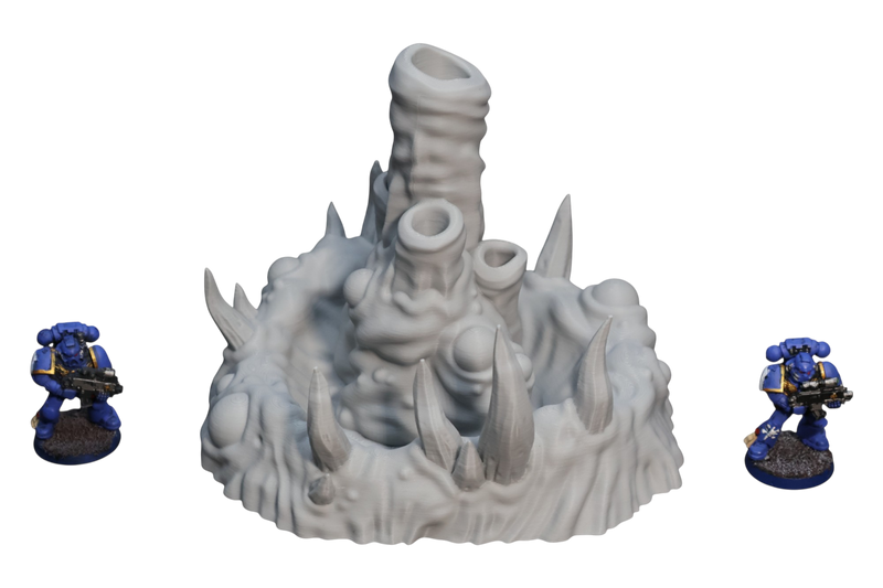 Hive Swamp #3 - 28mm Wargaming Scatter Terrain Scenery Tabletop Miniature - Only-Games