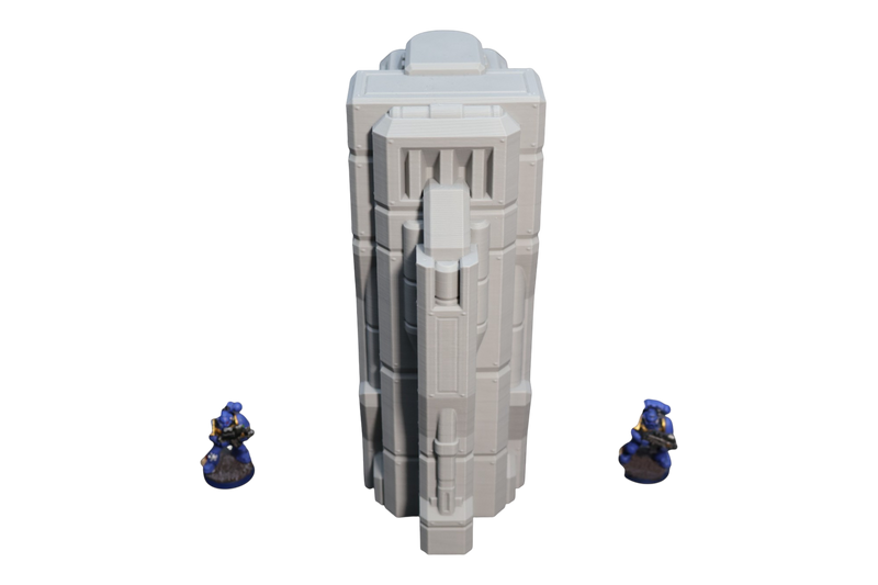Nuclear Pump #1 - 28mm Wargaming Scatter Terrain Scenery Tabletop Miniature - Only-Games