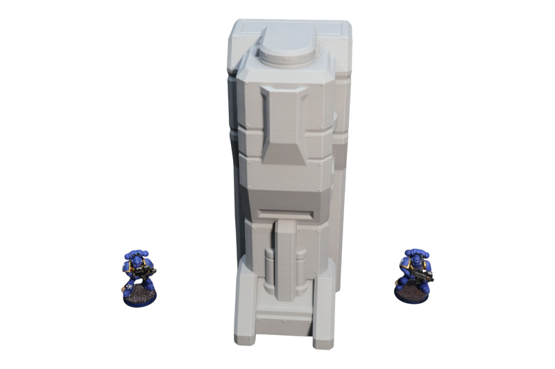 Nuclear Pump #1 - 28mm Wargaming Scatter Terrain Scenery Tabletop Miniature - Only-Games